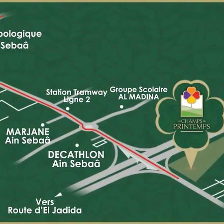 Mia Appartement N1 - Elegance, Confort Et Serenite Casablanca Eksteriør bilde