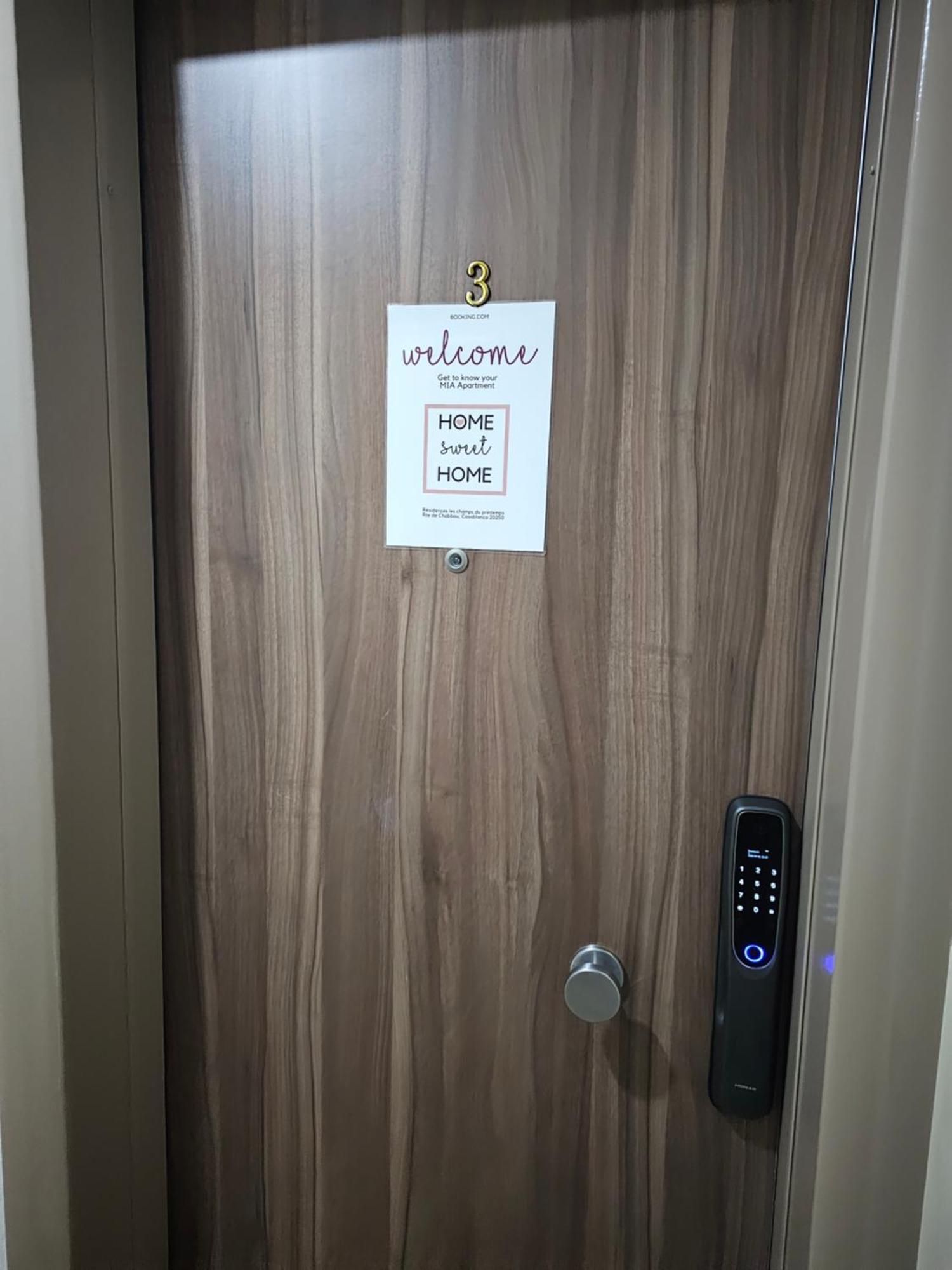 Mia Appartement N1 - Elegance, Confort Et Serenite Casablanca Eksteriør bilde